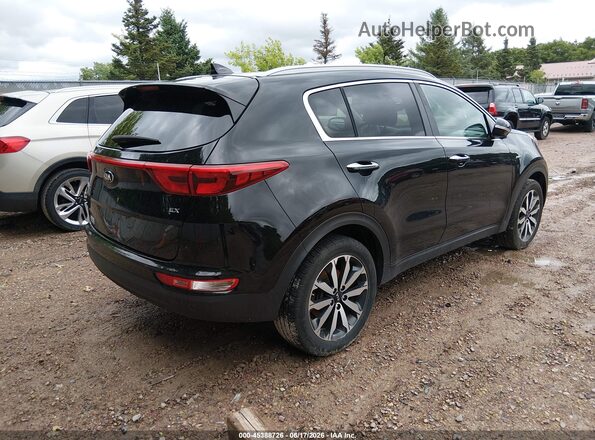 KNDPNCAC4H7111955 2017 KIA SPORTAGE Black Հետևի աջ