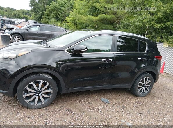 KNDPNCAC4H7111955 2017 KIA SPORTAGE Black Սալոնի 360 աստիճան տեսք