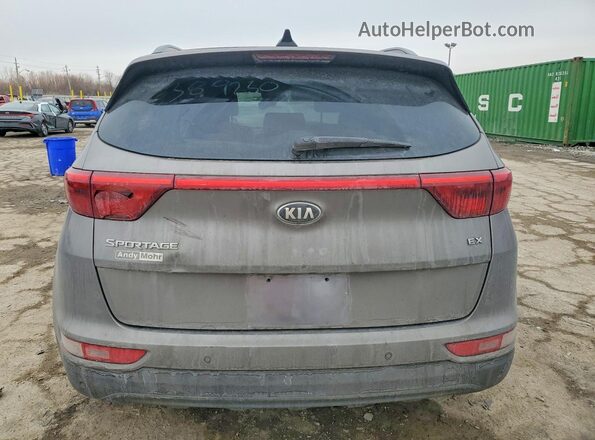 KNDPNCAC4J7389230 2018 KIA SPORTAGE Gray Widok z tyłu