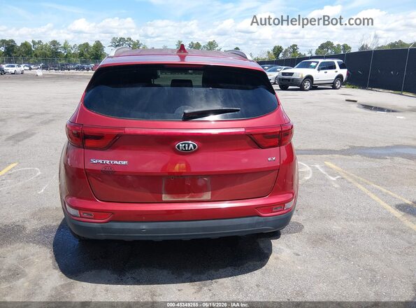 KNDPNCAC4J7465335 2018 KIA SPORTAGE Burgundy 
