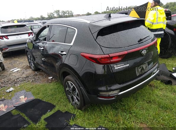 KNDPNCAC4M7845697 2021 KIA SPORTAGE Black Rear left