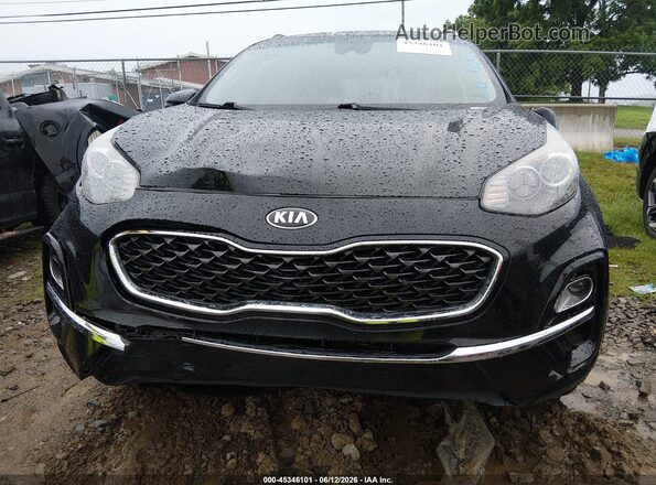 KNDPNCAC4M7845697 2021 KIA SPORTAGE Black Instrument cluster view