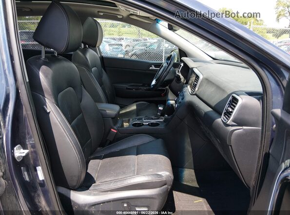 KNDPNCAC4N7956591 2022 KIA SPORTAGE Синий Вид салона спереди