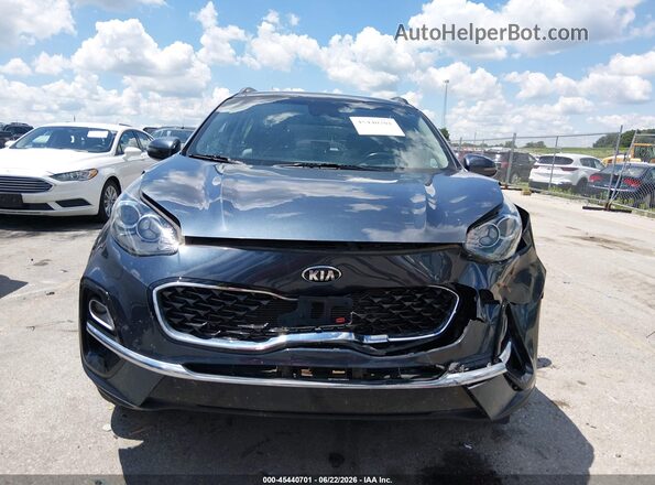 KNDPNCAC4N7956591 2022 KIA SPORTAGE Синий Вид спереди