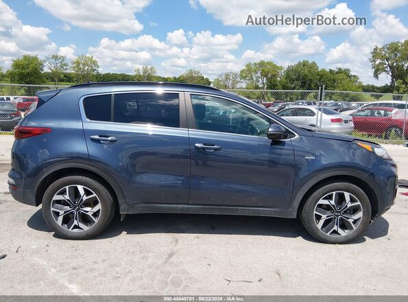 KNDPNCAC4N7956591 2022 KIA SPORTAGE Синий Панорамный вид салона 360°