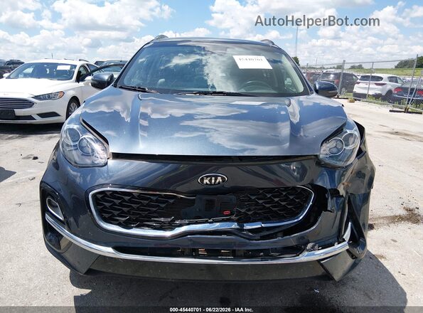 KNDPNCAC4N7956591 2022 KIA SPORTAGE Синий Вид задней части салона
