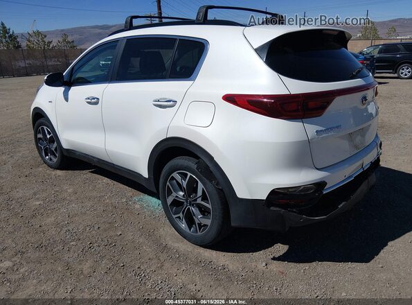 KNDPNCAC4N7983483 2022 KIA SPORTAGE White Rear left