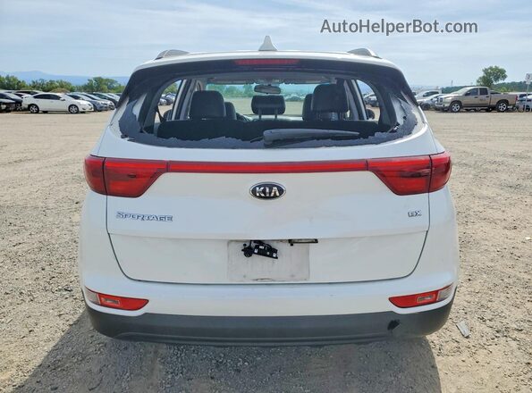 KNDPNCAC5H7049319 2017 KIA SPORTAGE Белый Вид сзади