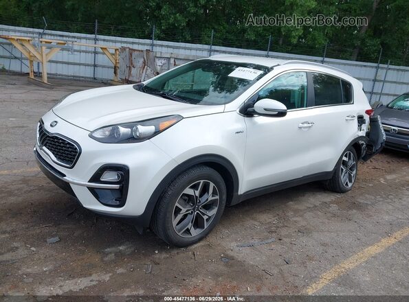 KNDPNCAC5L7741590 2020 KIA SPORTAGE Белый Передняя левая четверть