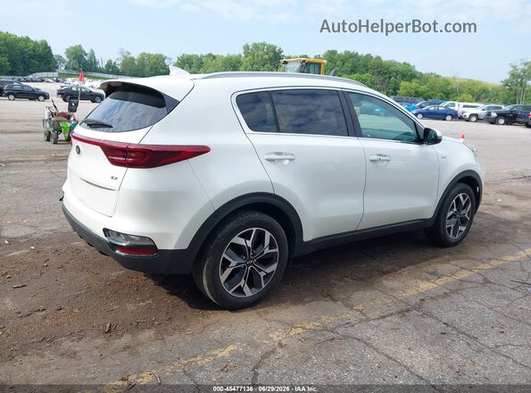 KNDPNCAC5L7741590 2020 KIA SPORTAGE Белый Задняя правая четверть