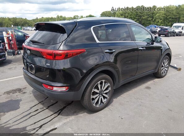 KNDPNCAC6H7204119 2017 KIA SPORTAGE Black Tył prawy