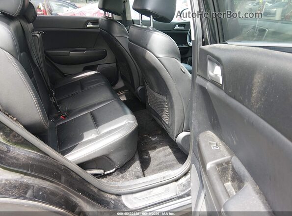 KNDPNCAC6H7204119 2017 KIA SPORTAGE Black Widok naklejki z numerem VIN