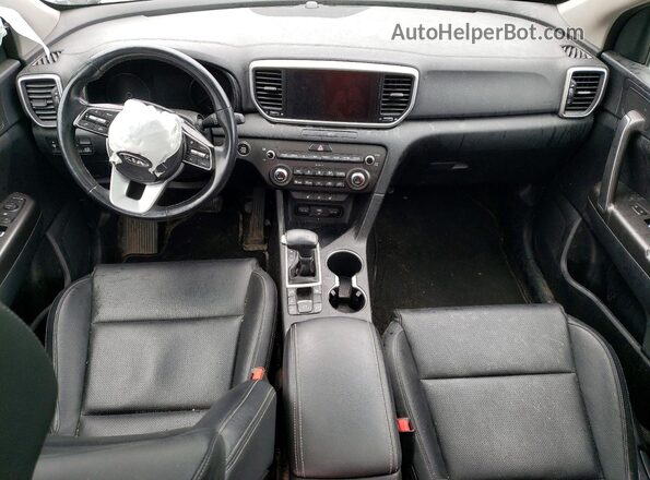 KNDPNCAC6N7993660 2022 KIA SPORTAGE Gray წინა პანელის ხედი