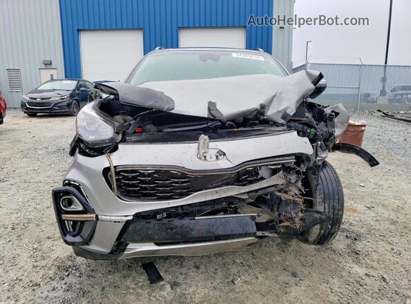 KNDPNCAC6N7993660 2022 KIA SPORTAGE Gray წინა ხედი