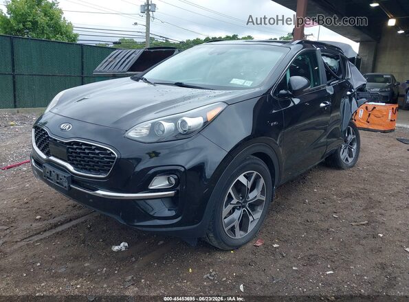 KNDPNCAC7L7632032 2020 KIA SPORTAGE Черный Передняя левая четверть