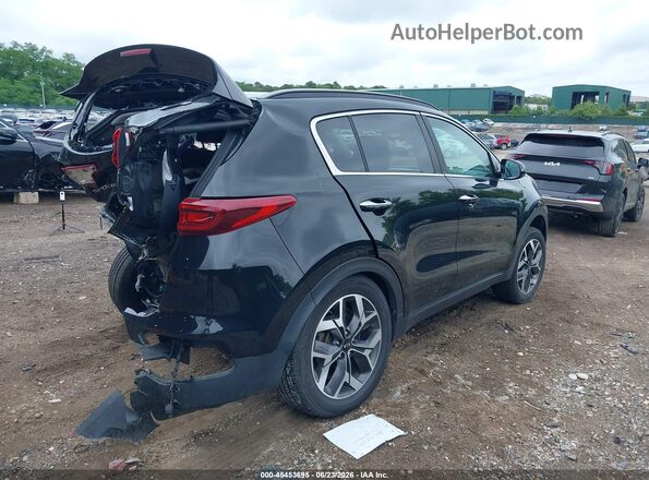 KNDPNCAC7L7632032 2020 KIA SPORTAGE Черный Задняя правая четверть