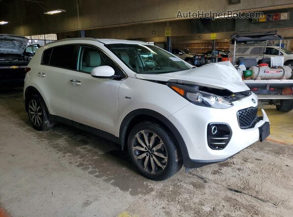 KNDPNCAC8H7183967 2017 KIA SPORTAGE White Передня права чверть