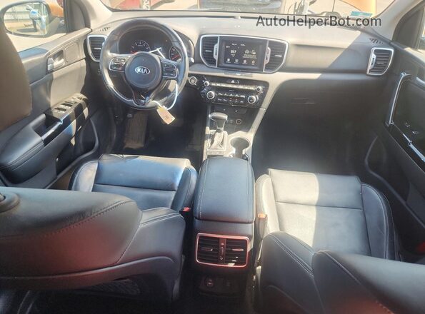 KNDPNCACXJ7373663 2018 KIA SPORTAGE Gold Widok deski rozdzielczej
