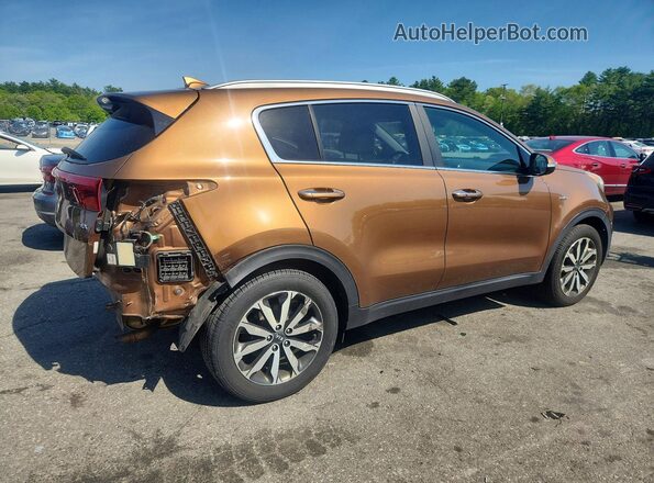 KNDPNCACXJ7373663 2018 KIA SPORTAGE Gold Tył prawy