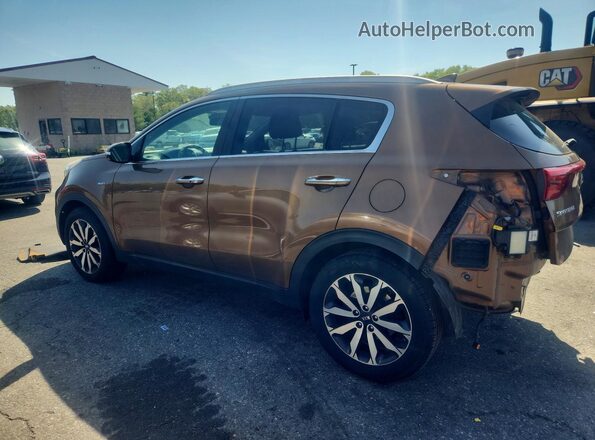KNDPNCACXJ7373663 2018 KIA SPORTAGE Gold Tył lewy