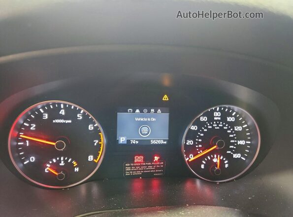 KNDPNCACXL7697280 2020 KIA SPORTAGE Gray 