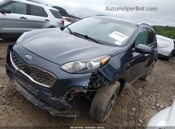 KNDPNCACXL7765366 2020 KIA SPORTAGE Blue Առջևի ձախ երեք քառորդ տեսարան