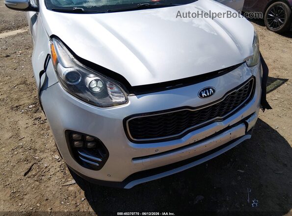 KNDPR3A62J7379150 2018 KIA SPORTAGE Gray წინა ხედი