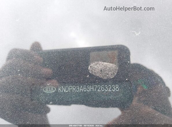 KNDPR3A63H7263238 2017 KIA SPORTAGE Black 