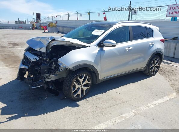 KNDPR3A66H7103743 2017 KIA SPORTAGE Silver Front left