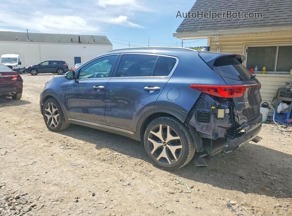 KNDPR3A67H7067349 2017 KIA SPORTAGE Blue Задня ліва чверть