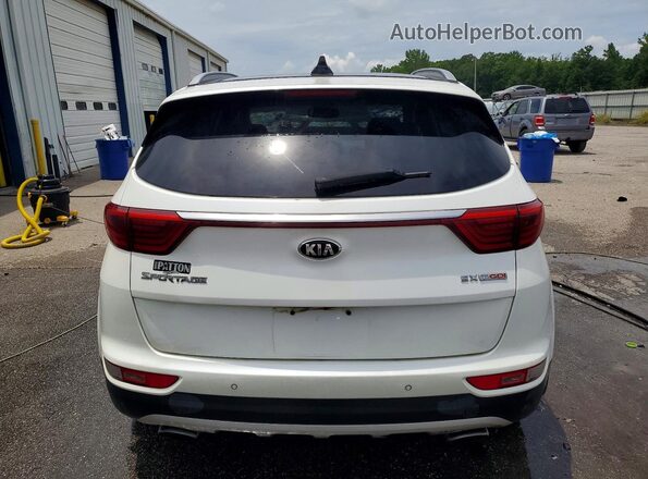 KNDPR3A68H7223396 2017 KIA SPORTAGE White Rear view