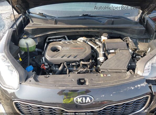 KNDPR3A6XH7177294 2017 KIA SPORTAGE Черный Вид сзади