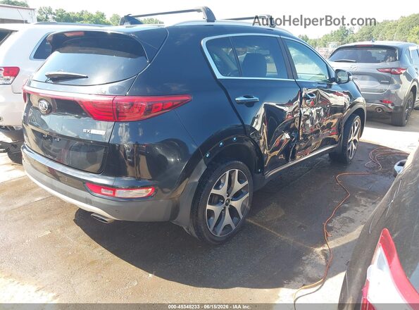 KNDPRCA61H7209064 2017 KIA SPORTAGE Black Trasero derecho