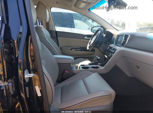 KNDPRCA61H7209064 2017 KIA SPORTAGE Black Vista interior delantera