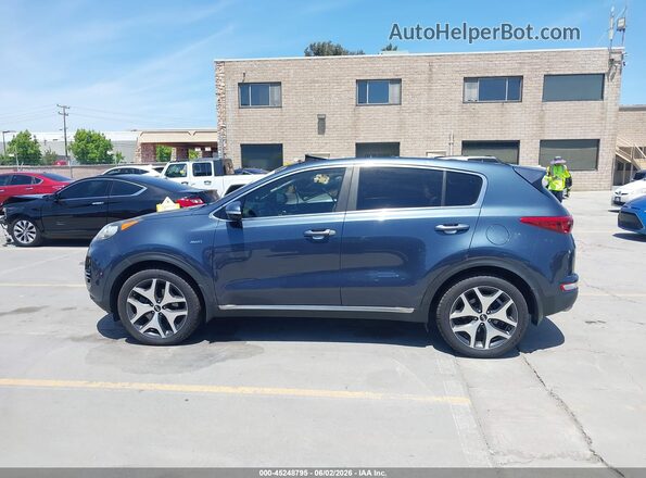 KNDPRCA64H7171040 2017 KIA SPORTAGE Blue 