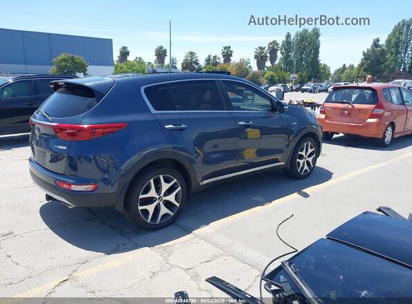 KNDPRCA64H7171040 2017 KIA SPORTAGE Blue Rear right