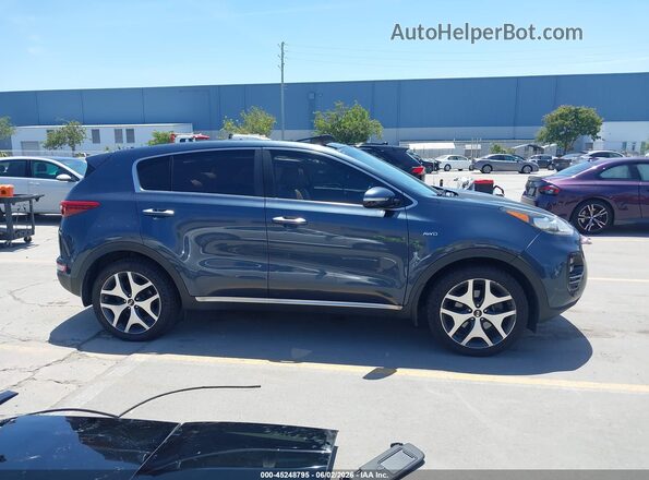 KNDPRCA64H7171040 2017 KIA SPORTAGE Blue 360 interior view