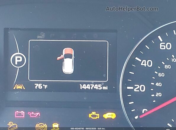 KNDPRCA64H7171040 2017 KIA SPORTAGE Blue 