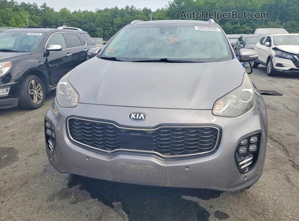 KNDPRCA64H7240793 2017 KIA SPORTAGE Gray 
