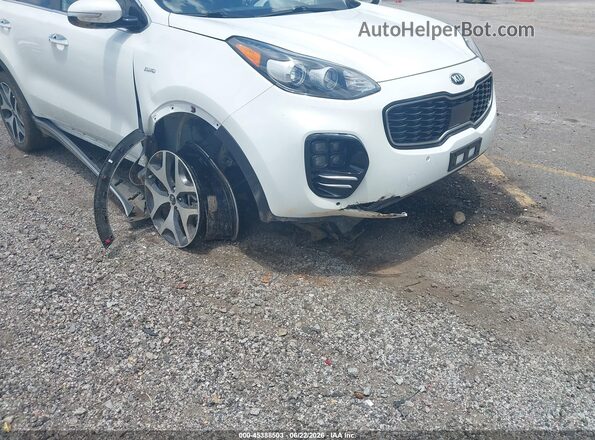 KNDPRCA65H7180393 2017 KIA SPORTAGE White Դիմացի տեսք