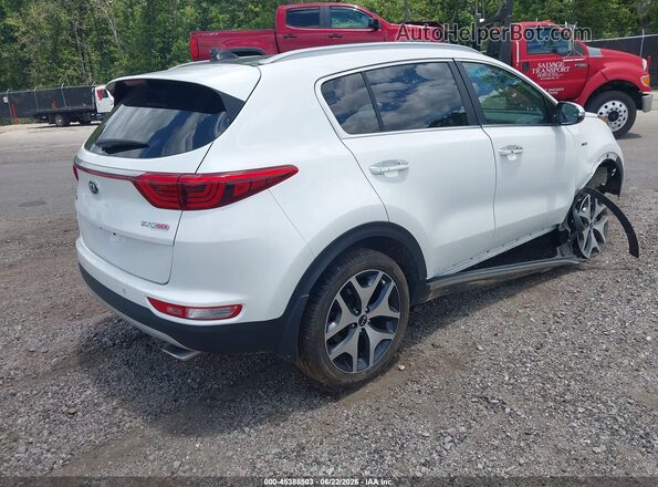 KNDPRCA65H7180393 2017 KIA SPORTAGE White Հետևի աջ