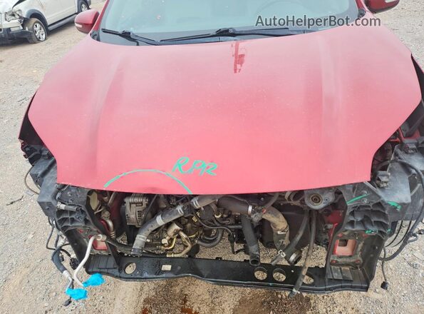 KNDPRCA65H7182838 2017 KIA SPORTAGE Red Widok komory silnika