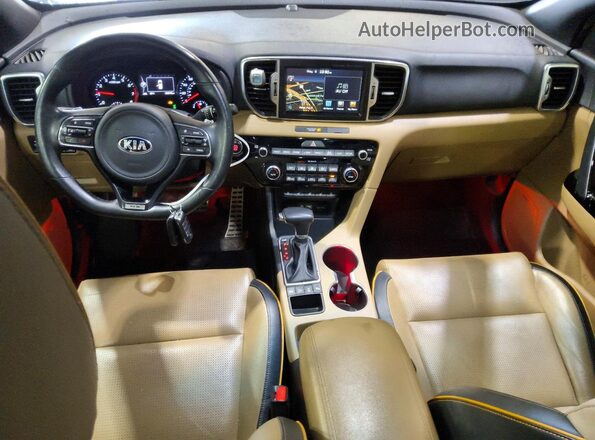 KNDPRCA66H7093957 2017 KIA SPORTAGE White 