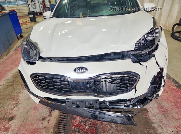 KNDPRCA66N7982091 2022 KIA SPORTAGE White Vista interior trasera
