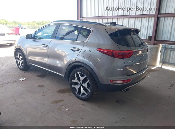 KNDPRCA67K7551481 2019 KIA SPORTAGE Silver Задня ліва чверть