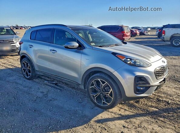 KNDPRCA68M7849816 2021 KIA SPORTAGE Silver Передня права чверть