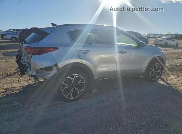 KNDPRCA68M7849816 2021 KIA SPORTAGE Silver Задня права чверть