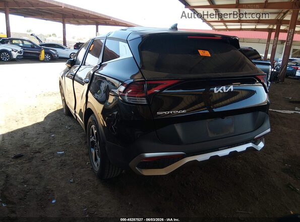 KNDPU3AF1P7035705 2023 KIA SPORTAGE Black Trasero izquierdo