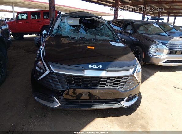 KNDPU3AF1P7035705 2023 KIA SPORTAGE Black Vista frontal