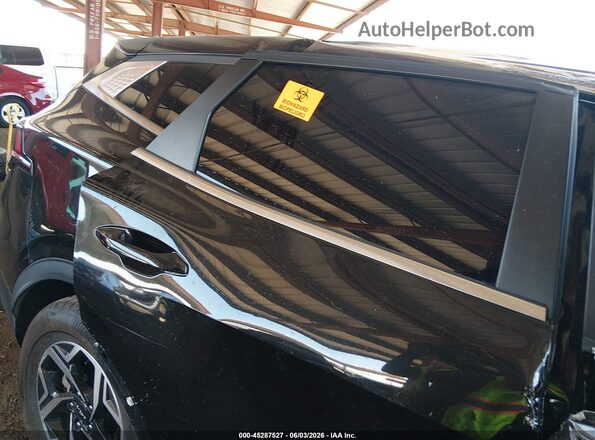 KNDPU3AF1P7035705 2023 KIA SPORTAGE Black Vista de la etiqueta del VIN